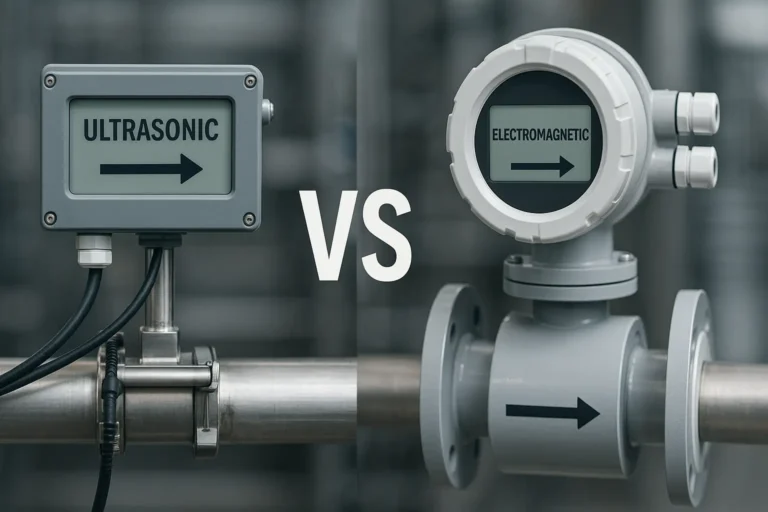ultrasonic vs electromagnetic flow meters